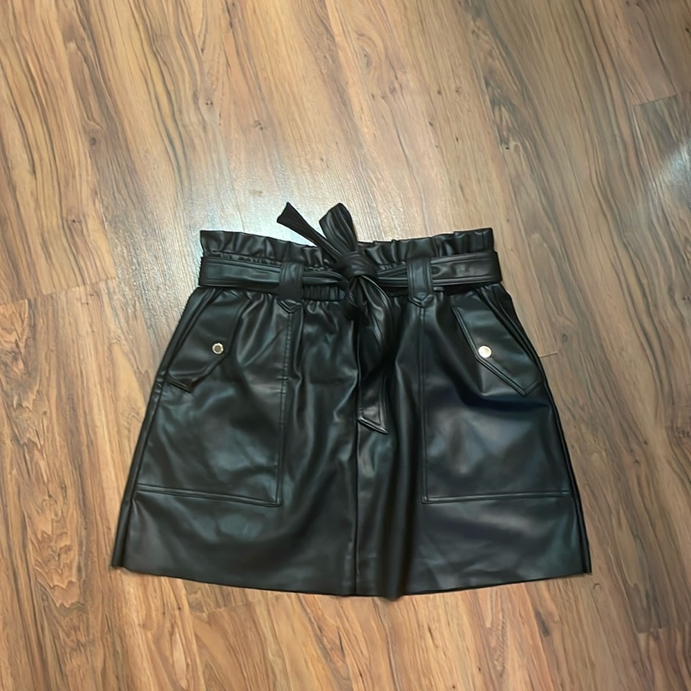 Marc Leather Skirt